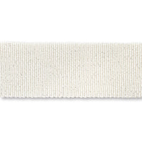 Metallic grosgrain ribbon 8800 35 white