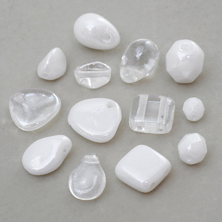 Czech square 2 holes snow clear