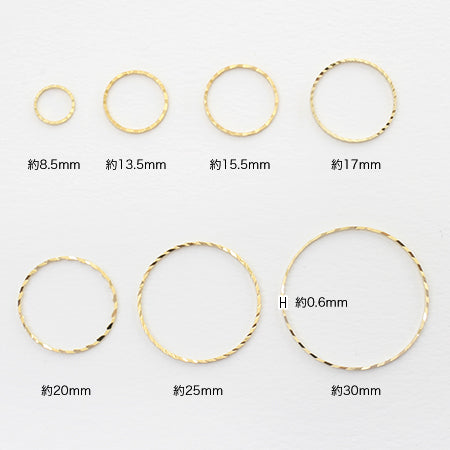 HKismonorling spiral rodium color