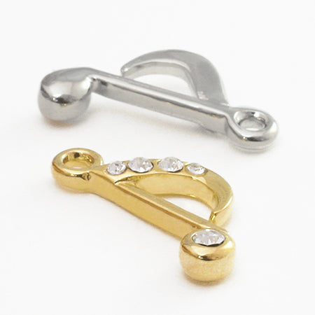 Charm 8th note crystal/G