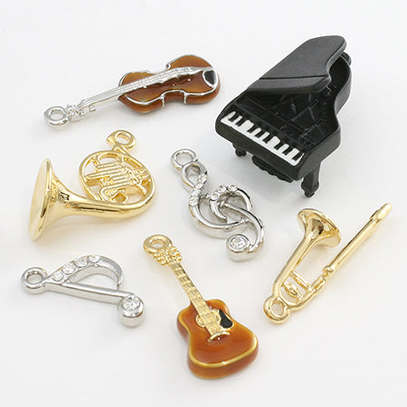 Charm 8th note crystal/G