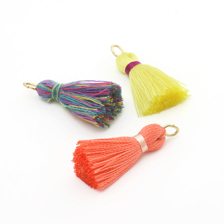 Tassel-Mini Purple Mix