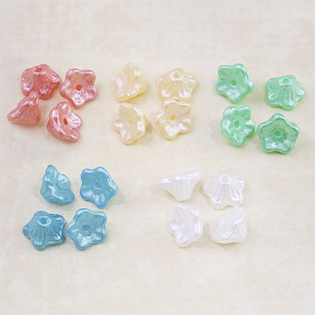 Czech Belflower Turquoise Pearl