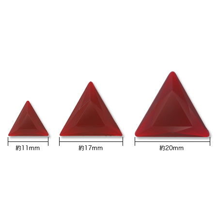Acrylic Made in Germany Triangle (no hole) tortoiseshell [outlet]