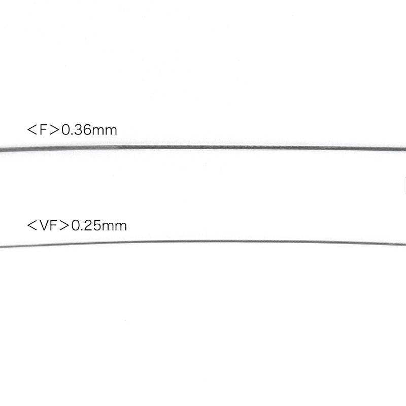 Soft Flex Wire Soft Touch Satin Silver