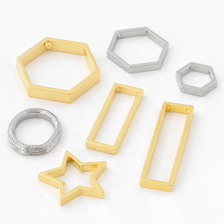 キャストパーツ フレーム バケット　ロジウムカラー