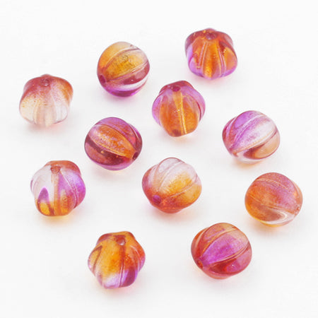 Czech melon fuchsia orange