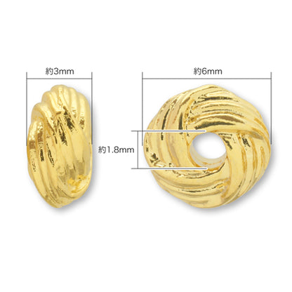 Spacer 13 rhodium color