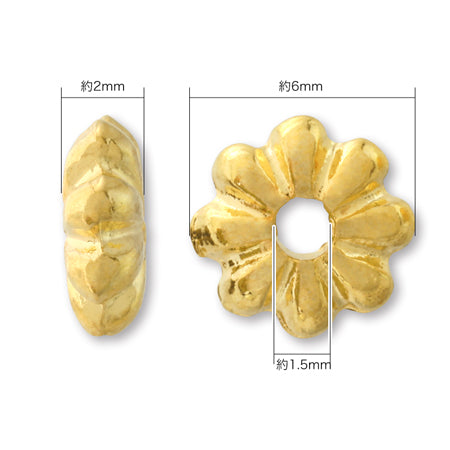 Spacer 15 gold