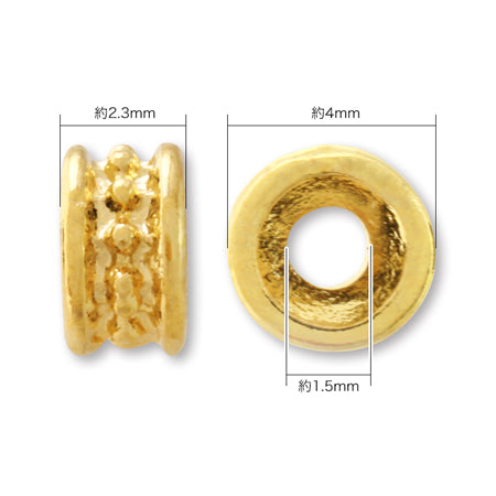 Spacer 25 Gold.