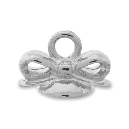 Design cap ribbon rhodium color