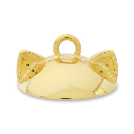 Design cap cat gold