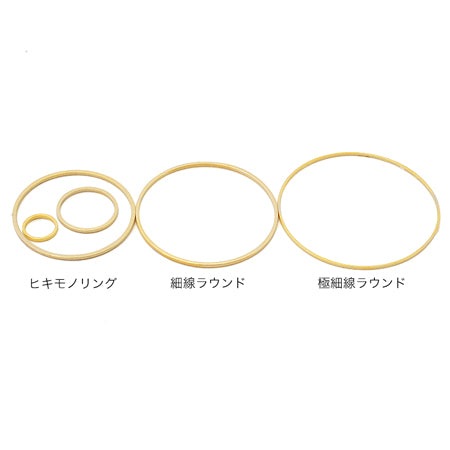 Metal RING Part Extreme RoundGold