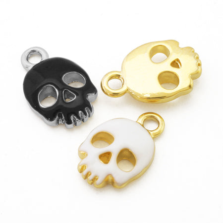 Charm skull gold