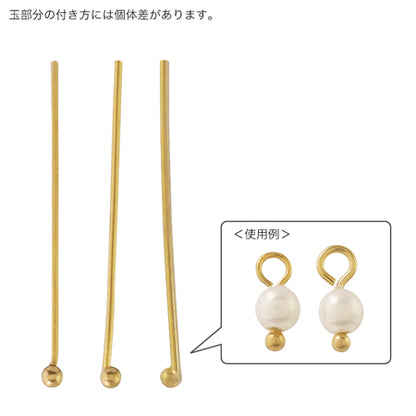 Design pin round gold beauty