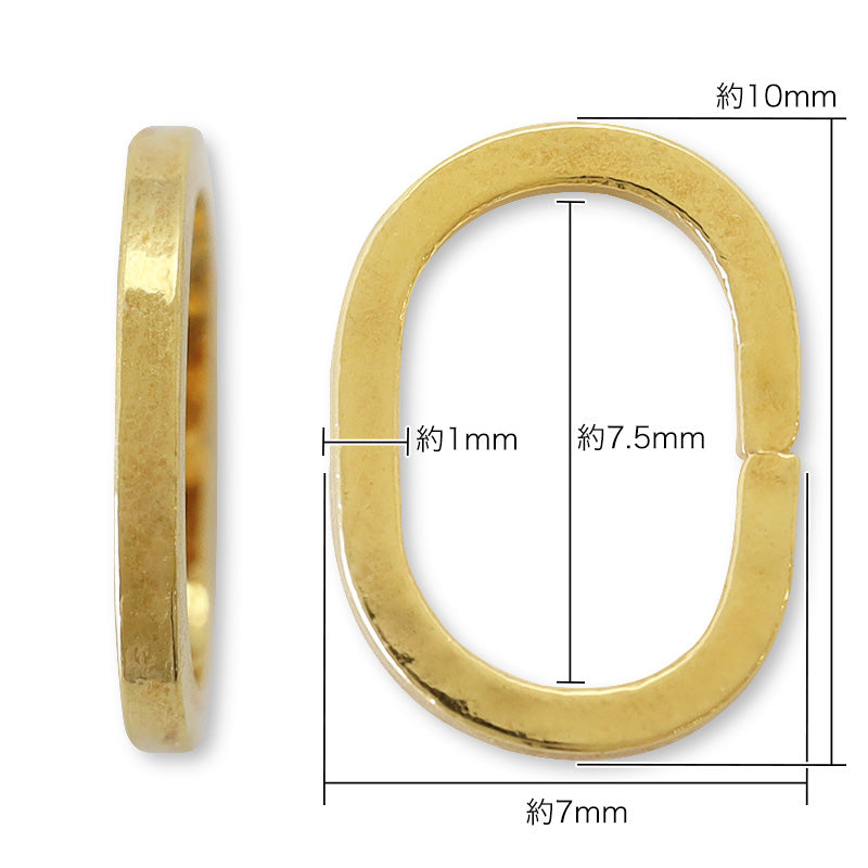 Design C-ring Square Gold