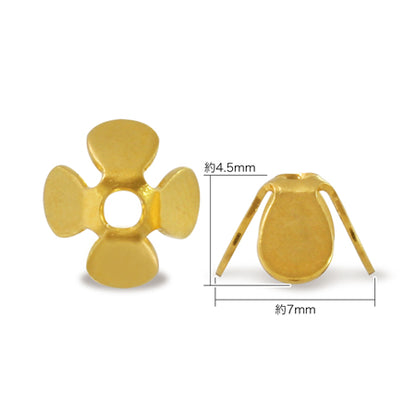 Flower Cap No. 2 Gold