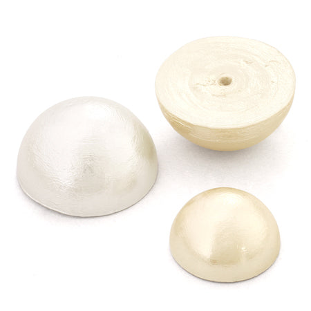 Cotton pearl half round Kiska