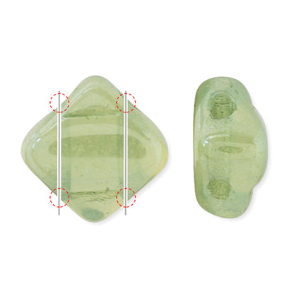 Czech Silky Diamond Champagne Alabaster