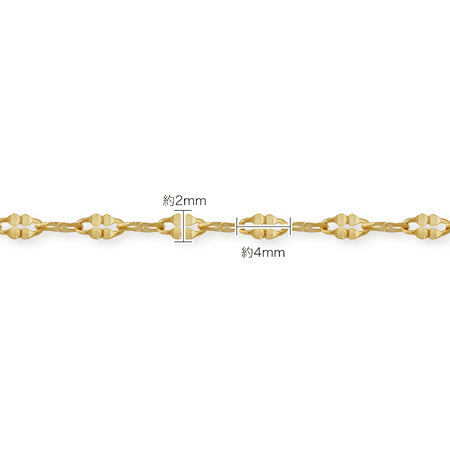 Chain 235CRV Gold