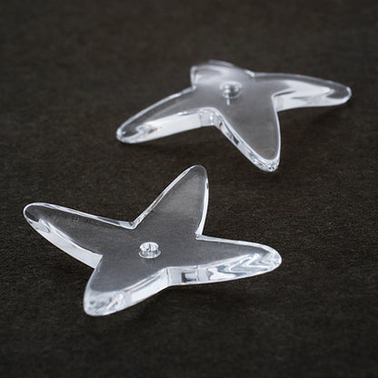 Acrylic parts Hana Cross Clear [Outlet]