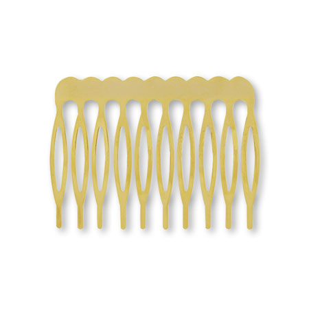 ヘア金具 コーム 10足　ゴールド