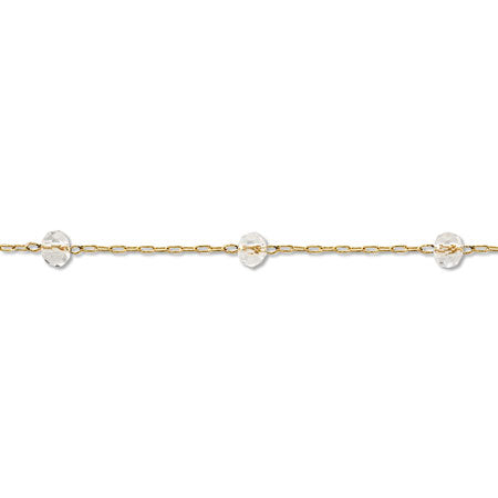 Bead chain crystal/G