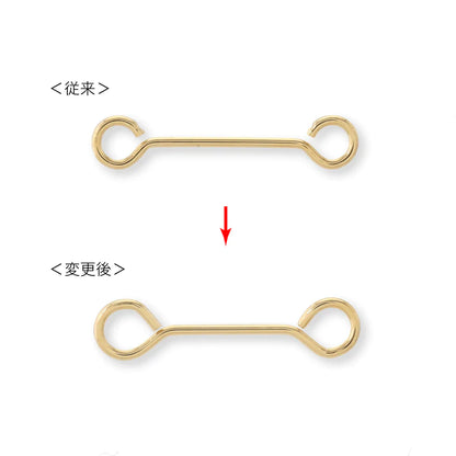 Joint wire rhodium color