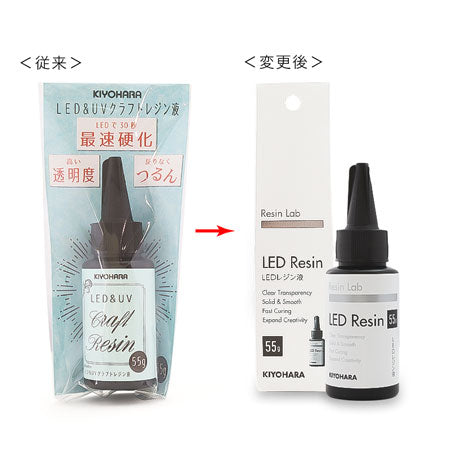 KIYOHARA LED&amp;UVクラフトレジン液　クリア