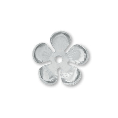 Metal Flower No. 6 Rodium-Color