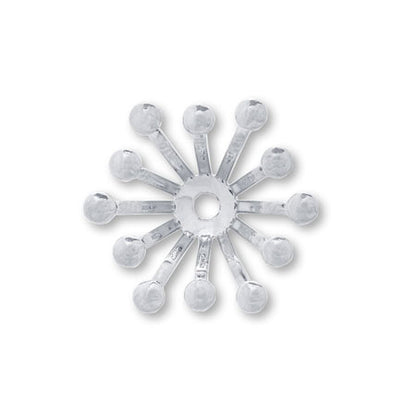 Metal Flower No. 13 Rodium-Color