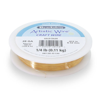 Artistic Wire Long Spools Gold