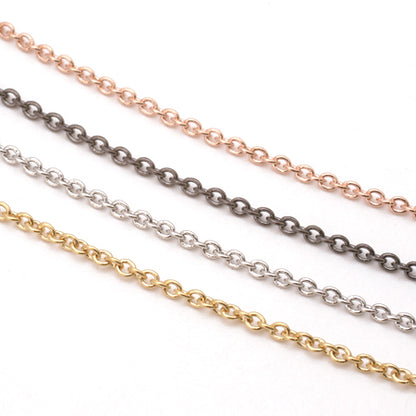 Chain necklace 225SRA (miniature board daruma) gold