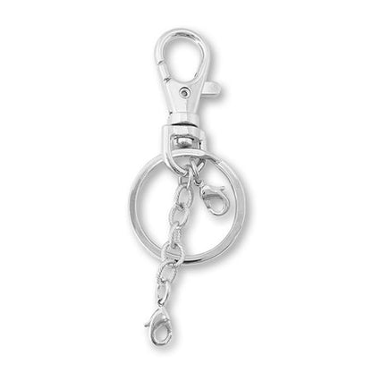 Bag / Key Charm No.4 rhodium color / nickel