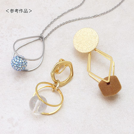Double ring Vatican round square wire gold
