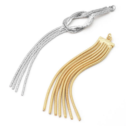 Swing parts Knot 2 Rhodium color