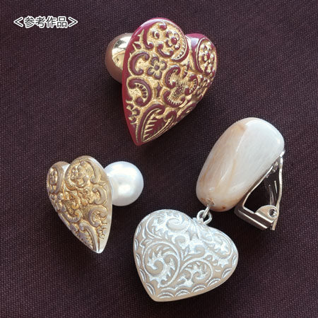 Acrylic made in Germany with heart ring 2 crystal/G