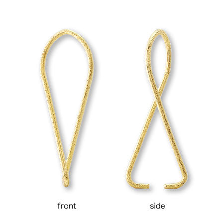 ツイストバチカン ひねり カン無　ゴールド
