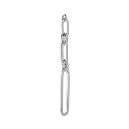 Swing parts design chain 5 rhodium color