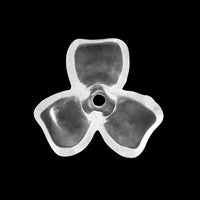 Acrylic Made in Germany Flower 12 Crystal