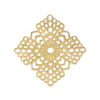 Sukasi parts square 4 approx. 22mm gold