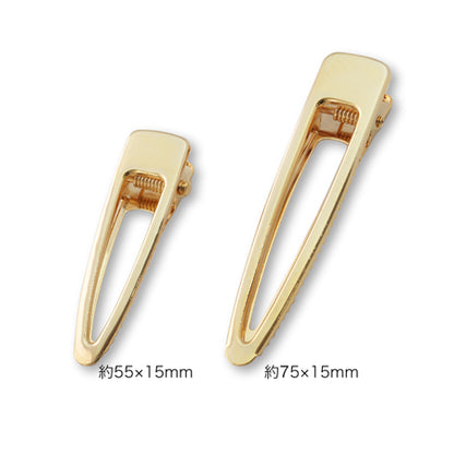 Flat metal clip triangle nickel nickel