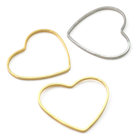 Hikimono ring heart gold