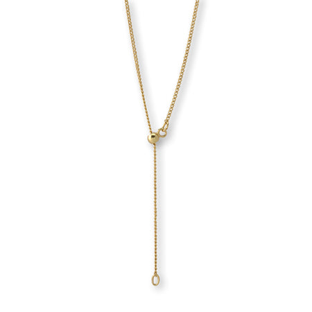 Chennecklace Y: Slide Ball with Gold