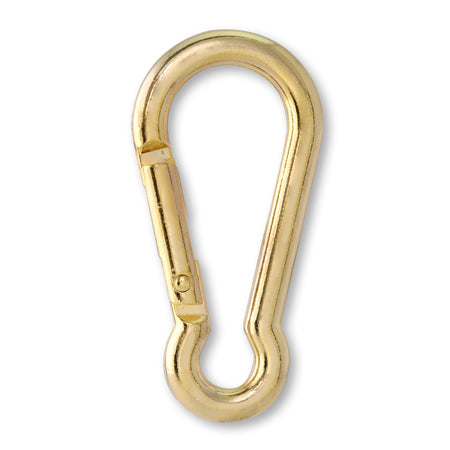 Keychain carabiner gold