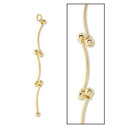 Swing Part Methal Curve: Three Coma Gold