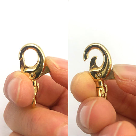 キーホルダー 回転カン No.2　ゴールド