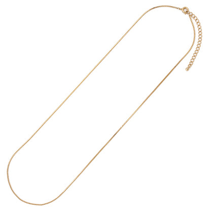 Chain necklace BOX1.0DC (with adjuster) gold