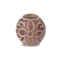 Acrylic German Maru Flower Cleared Plum/G