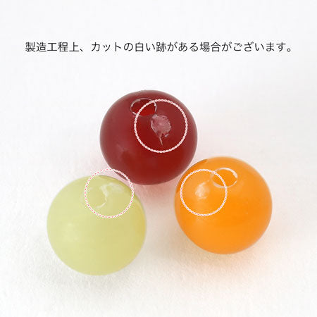 アクリル ドイツ製 丸　チェリーレッド